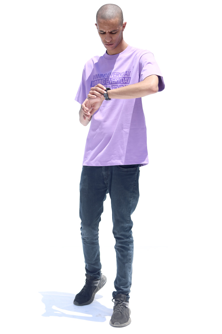 Lilac Winning Everyday Oversized Tshirt - Image 3